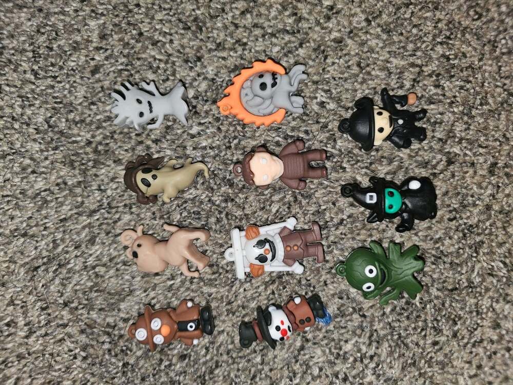 Halloween Charms PVC Horror Lot of 11